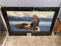 EAGLE WALL ART 42 X 28