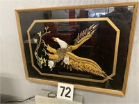 EAGLE WALL ART 24-1/2 X 18-1/2