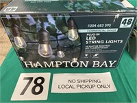 HAMPTON BAY 48' LED STRING LIGHTS