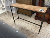 CONSOLE/HALL TABLE 41-1/2" W X 11-1/2" D X 28" T