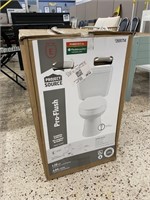 PRO FLUSH ELONGATED BOWL CHAIR HEIGHT TOILET NEW