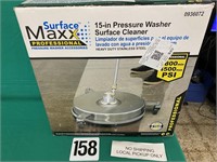 SURFACE MAXX 15" SURFACE CLEANER NEW