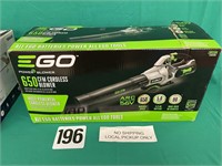 EGO 56V BLOWER W/ BATTERY & CHARGER NEW