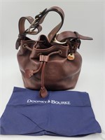Dooney & Bourke Cognac Bucket Bag w Dust Cover
