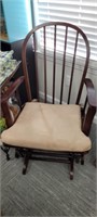 Wooden Glider Rocking Chair