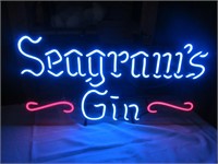 Seagram's Neon Sign