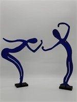 Claudine Buell Steel Dancing Art Sculpture