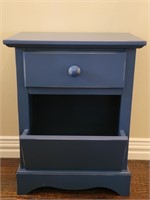 Arts & Crafts Farmhouse Painted Wood Nightstand /