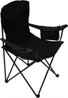 Pacific Pass Full Back Outdoor Chair, Black