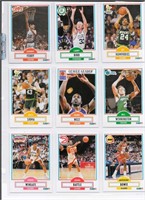 (90) 1990 Fleer Basketball Cards: Larry Bird, +