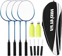 HIRALIY Badminton Rackets Set of 4