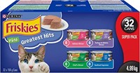 Friskies Pâte Greatest Hits Wet Cat Food 32 Cans