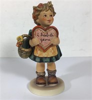 GOEBEL HUMMEL FIGURINE W. GERMANY ICH HABE DI GERN