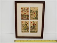 Antique 17th Century Playing Cards