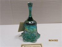 Green Carnival Craftsman Bell in Cape Cod Inlay