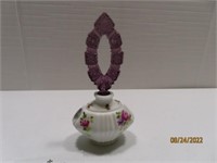 Charleton Collection PurpleTop 8" Perfume Bottle