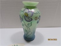 Rare #368/500 SEA GREEN signed 9.5" Vase ArtCrafts