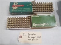 100 rounds 30 Luger ammo Remington