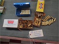 53 rounds 44-40 ammo + 60 empties