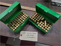 22-250 ammo 78 rounds & 23 empties