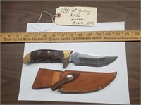 10" fixed blade hunting knife RIGID + sheath