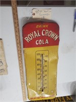 25" Royal Crown Cola RC 1941 Thermometer sign