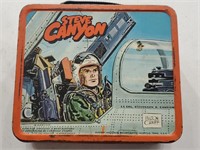 1959 Steve Canyon aladdin metal lunch box