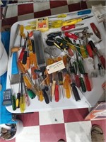 white bucket full of tools screwdrivers Snap On +
