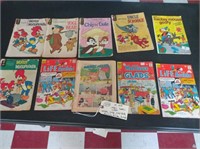 10 comic books Woody Yogi Scrooge Archie Mickey