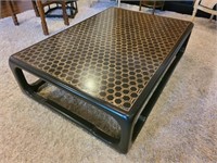Vintage Asian Architectural Coffee Table