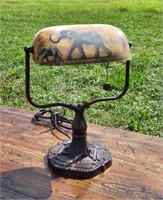 Modern African Animal Theme Desk Lamp