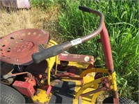 Vintage Wegele Scooter Mower Turns Over w/ Battery