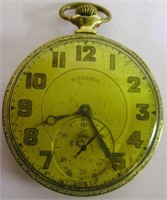 1920 Illinois 17 Jewel 12s Openface Pocket Watch