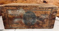 Vintage Swifts Canned Meat Wooden Case