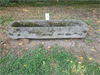 Carved Sandstone Water Trough 5' 10"L