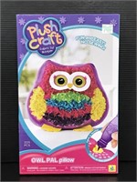 Plush Craft fabric by number owl pillow kit - NEW