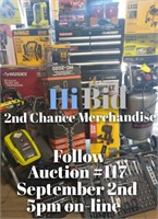 Auction #117 At 5pm Friday Sept 2nd