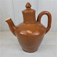 Vtg 1940s Winfield Pottery of Pasadena Hot Pot