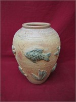 Vintage Decorative Beach Themed Vase