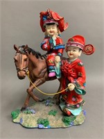 Chinese Resin Highly Detailed Figures 11"
