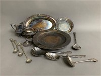 Grouping of Early Silver Plate