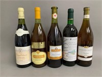 5 Bottles of Table Wines