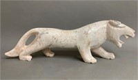Fine Marble Lion Carving 16" Long-African