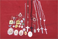 Lot of Assorted Religious Jewelry