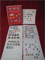 Vintage Stamp Collection Book