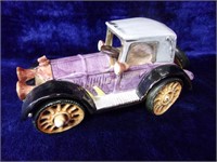 Porcelain Antique Car Figurine