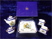 The Queen's Golden Jubilee Miniature Tea Set