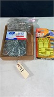 Tarp clips & link chain