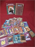 Vintage Assorted Magic Cards & Rule Books
