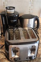 Black & Decker Coffee Maker, 4 Slice Toaster
